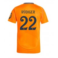 Echipament fotbal Real Madrid Antonio Rudiger #22 Tricou Deplasare 2024-25 maneca scurta